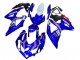 Carenado Moto Suzuki GSXR 600 / GSXR 750 2008-2010 - Blanco Azul Rosa Ecstar Motul