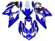 Carenado Moto Suzuki GSXR 600 / GSXR 750 2008-2010 - Blanco Azul Rosa Ecstar Motul