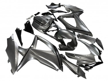Carenado Moto Suzuki GSXR 600 / GSXR 750 2008-2010 - Gris Mate Negro