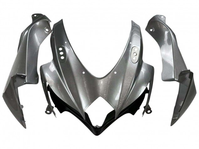 Carenado Moto Suzuki GSXR 600 / GSXR 750 2008-2010 - Gris Mate Negro