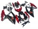 Carenados Moto Suzuki GSXR 600 / GSXR 750 2008-2010 - Rojo Negro Brillante