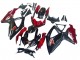 Carenados Moto Suzuki GSXR 600 / GSXR 750 2008-2010 - Rojo Negro Brillante