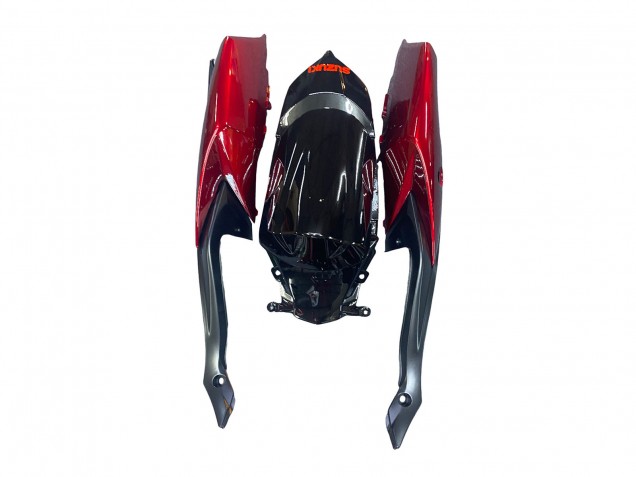 Carenados Moto Suzuki GSXR 600 / GSXR 750 2008-2010 - Rojo Negro Brillante