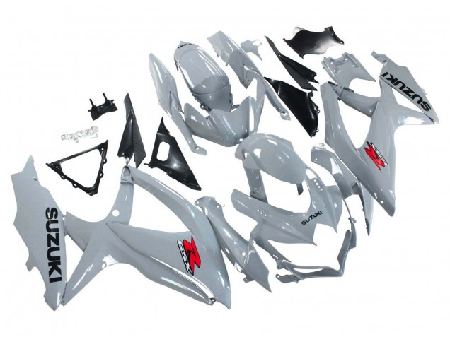 Carenado Moto Suzuki GSXR 600 / GSXR 750 2008-2010 - Gris Brillante