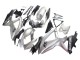 Carenado Moto Suzuki GSXR 600 / GSXR 750 2008-2010 - Plata Negro Mate