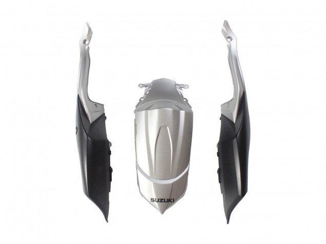 Carenado Moto Suzuki GSXR 600 / GSXR 750 2008-2010 - Plata Negro Mate