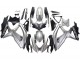 Carenado Moto Suzuki GSXR 600 / GSXR 750 2008-2010 - Plata Negro Mate