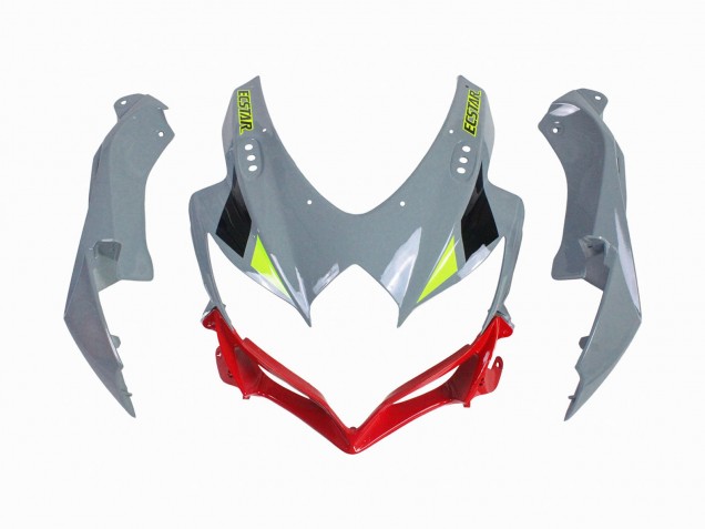 Carenado Moto Suzuki GSXR 600 / GSXR 750 2008-2010 - Gris Amarillo Rojo