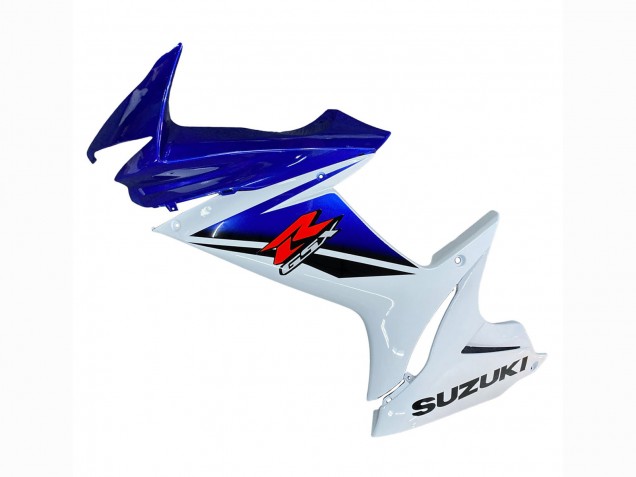 Carenados Moto Suzuki GSXR 600 / GSXR 750 2011-2024 - Blanco Azul Rojo