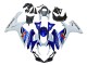 Carenados Moto Suzuki GSXR 600 / GSXR 750 2011-2024 - Blanco Azul Rojo