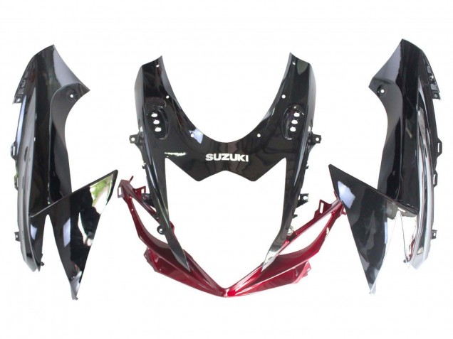 Carenados Moto Suzuki GSXR 600 / GSXR 750 2011-2024 - Rojo Negro Brillante