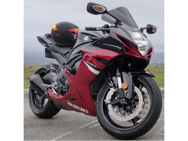 Carenados Moto Suzuki GSXR 600 / GSXR 750 2011-2024 - Rojo Negro Brillante