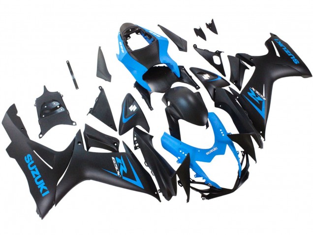 Carenados Moto Suzuki GSXR 600 / GSXR 750 2011-2024 - Azul Negro Mate