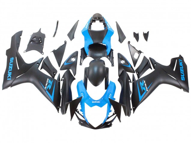 Carenados Moto Suzuki GSXR 600 / GSXR 750 2011-2024 - Azul Negro Mate