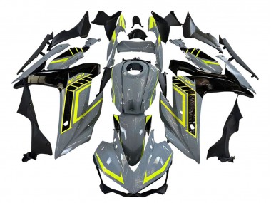 Carenado Moto Yamaha YZF R3/R25 2015-2018 - Nardo Gris Neon Amarillo Negro