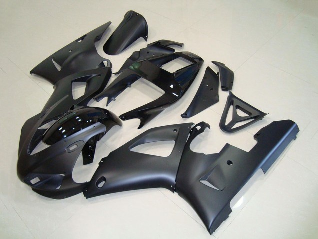 Carenado Moto Yamaha YZF R1 1998-1999 - Negro Mate Negro Brillante