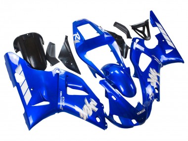 Carenado Moto Yamaha YZF 1000 R1 1998-1999 - Azul Blanco