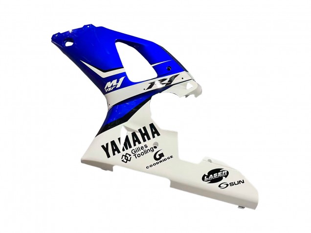 Carenado Moto Yamaha YZF 1000 R1 1998-1999 - Blanco Azul Negro