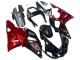 Carenado Moto Yamaha YZF 1000 R1 1998-1999 - Negro Brillante Rojo