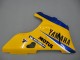 Carenado Moto Yamaha YZF 1000 R1 2000-2001 - Blanco Amarillo Azul Motul Camello