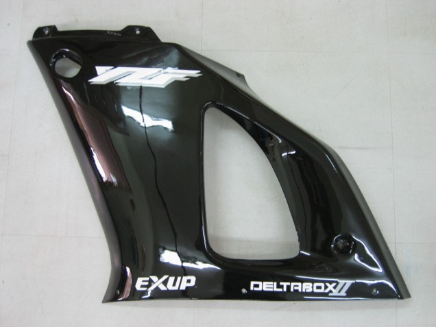 Carenado Moto Yamaha YZF 1000 R1 2000-2001 - Negro Brillante Blanco Calcomanía