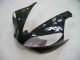 Carenado Moto Yamaha YZF 1000 R1 2000-2001 - Negro Brillante Blanco Calcomanía