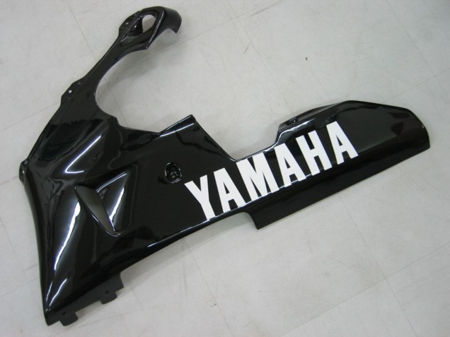 Carenado Moto Yamaha YZF 1000 R1 2000-2001 - Negro Brillante Blanco Calcomanía