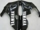 Carenado Moto Yamaha YZF 1000 R1 2000-2001 - Negro Brillante Blanco Calcomanía