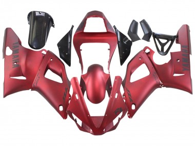 Carenado Moto Yamaha YZF 1000 R1 2000-2001 - Rojo Mate