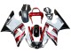 Carenados Moto Yamaha YZF 1000 R1 2000-2001 - Rojo Blanco Negro Brillante