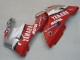 Carenado Moto Yamaha YZF 1000 R1 2000-2001 - Plata Rojo Fortuna Motul