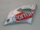 Carenado Moto Yamaha YZF 1000 R1 2000-2001 - Plata Rojo Fortuna Motul