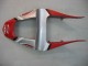 Carenado Moto Yamaha YZF 1000 R1 2000-2001 - Plata Rojo Fortuna Motul