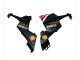 Carenado Moto Yamaha YZF 1000 R1 2002-2003 - Rojo Plata Negro Santander
