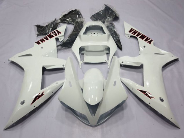 Carenado Moto Yamaha YZF 1000 R1 2002-2003 - Blanco Perla Negro