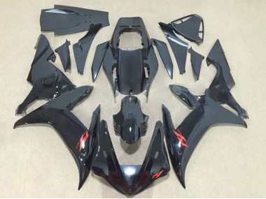 Carenado Moto Yamaha YZF 1000 R1 2002-2003 - Negro Brillante Rojo