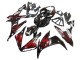 Carenado Moto Yamaha YZF 1000 R1 2004-2006 - Negro Brillante Rojo Llama