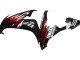 Carenado Moto Yamaha YZF 1000 R1 2004-2006 - Negro Brillante Rojo Llama