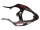 Carenado Moto Yamaha YZF 1000 R1 2004-2006 - Negro Brillante Rojo Llama
