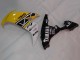 Carenado Moto Yamaha YZF 1000 R1 2004-2006 - Amarillo Blanco Negro Brillante