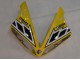 Carenado Moto Yamaha YZF 1000 R1 2004-2006 - Amarillo Blanco Negro Brillante