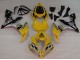 Carenado Moto Yamaha YZF 1000 R1 2004-2006 - Amarillo Blanco Negro Brillante