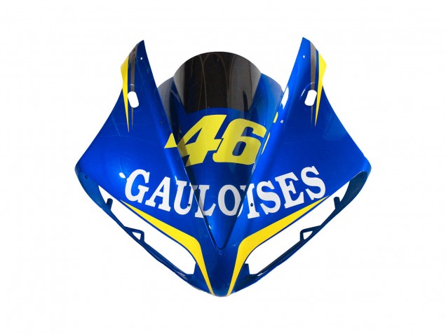 Carenado Moto Yamaha YZF 1000 R1 2004-2006 - Azul Blanco Amarillo Motul Gauloises 46
