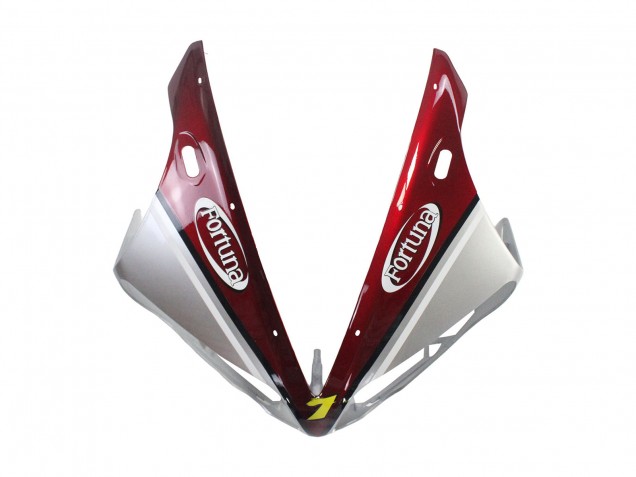 Carenado Moto Yamaha YZF 1000 R1 2004-2006 - Plata Rojo Fortuna Motul