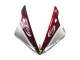 Carenado Moto Yamaha YZF 1000 R1 2004-2006 - Plata Rojo Fortuna Motul