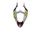 Carenado Moto Yamaha YZF 1000 R1 2004-2006 - Plata Rojo Fortuna Motul
