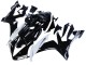 Carenado Moto Yamaha YZF 1000 R1 2004-2006 - Negro Brillante Blanco Motul