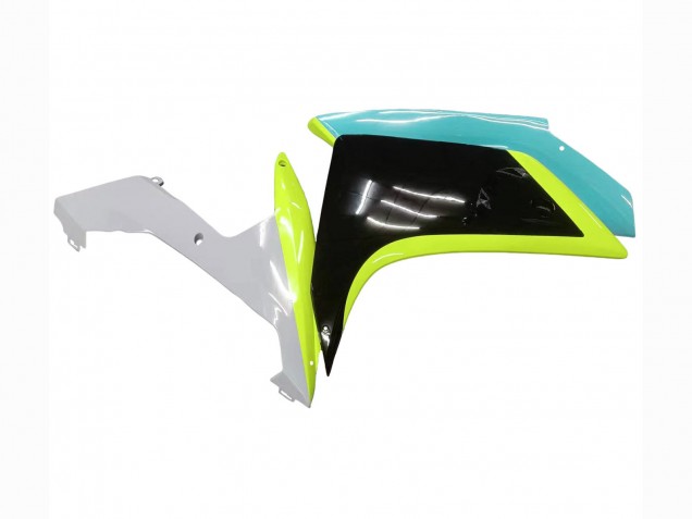 Carenado Moto Yamaha YZF 1000 R1 2007-2008 - Azul Claro Verde Lima Negro