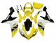 Carenados Moto Yamaha YZF 1000 R1 2007-2008 - Amarillo Blanco Negro