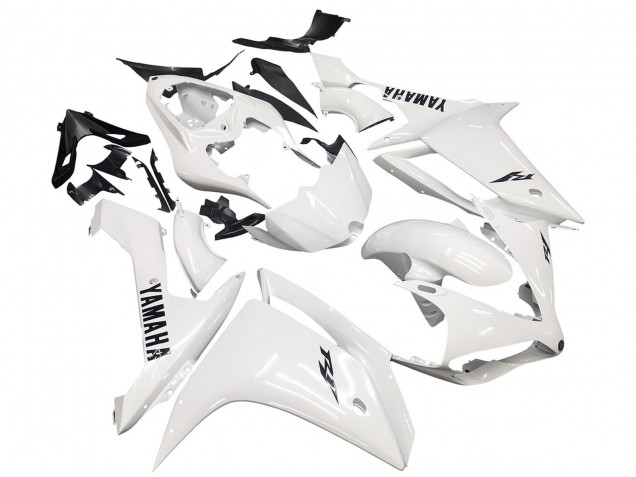 Carenado Moto Yamaha YZF 1000 R1 2007-2008 - Blanco Negro